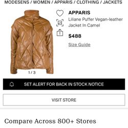 Apparis Soft Leather Jacket 