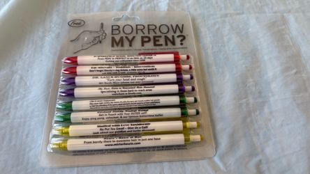 Genuine Fred Borrow My Pen?