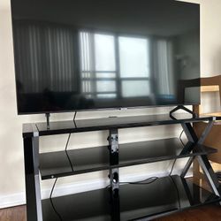 Tv Stand + Tv(note: Does Not Work)