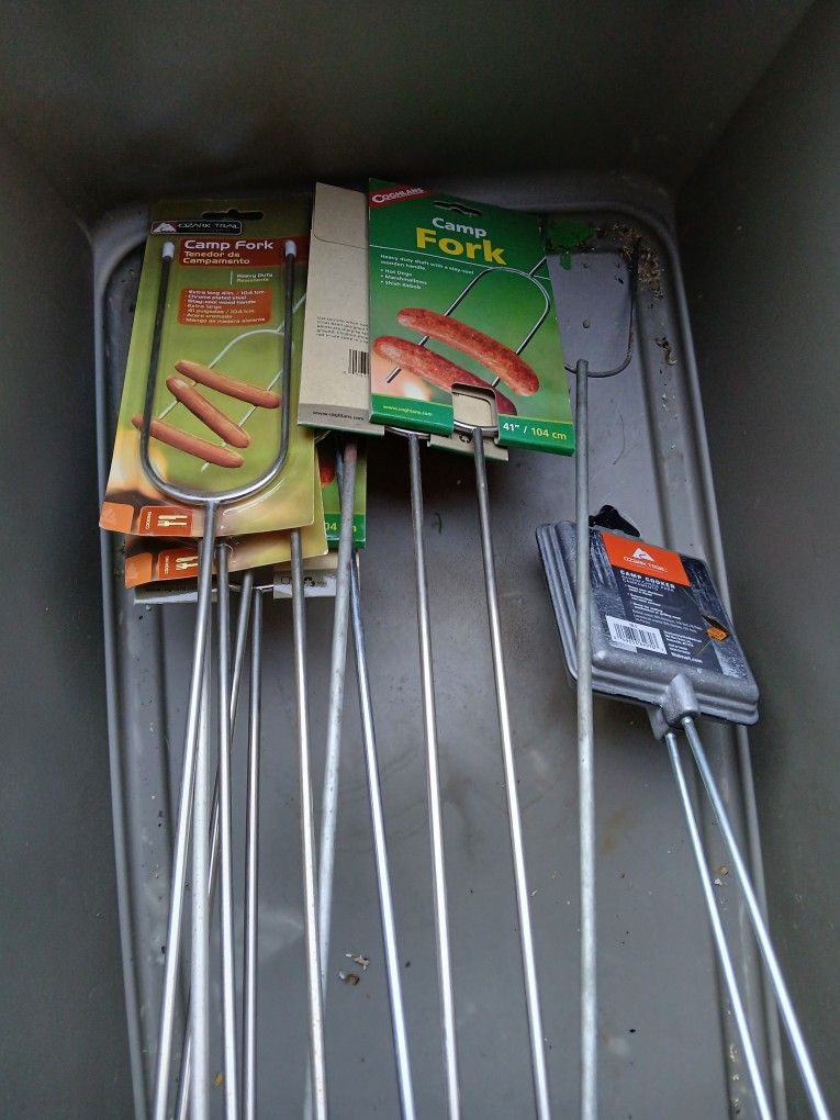 Camping Hot Dog Forks