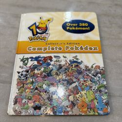 Pokémon 10th anniversary complete Pokédex collectors edition