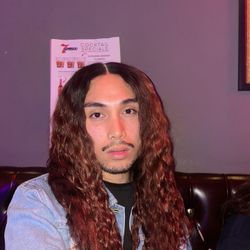 Burgundy Ombre Human Hair Wig 