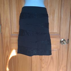 large black skirt