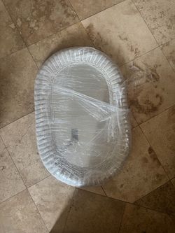 Wicker mirror