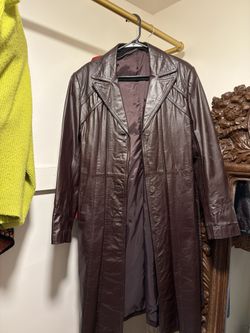 Leather Coat