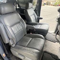 Sienna Grey Leather Seats 98-03 Toyota