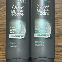 Dove Men Body Wash 2 For $10