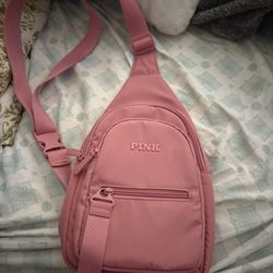 Pink fanny pack from pink