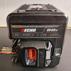 ECHO 58v LITHIUM BATTERY & CHARGER