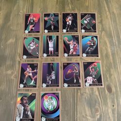 1991/92 Skybox Celtics Team Set 
