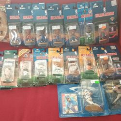 Entire Collection Of 40  Baseball Basketball Football Hockey Figures In Original Box. See Our Other Great Deals Posted Now Vintage Art Antiques Jewelr