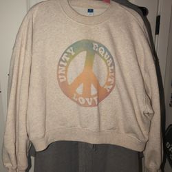 Cropped Sweatshirt Old Navy