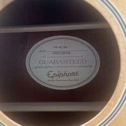 Epiphone PR-4E NA