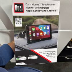 Dash Mount 7” Touch Screen Monitor 