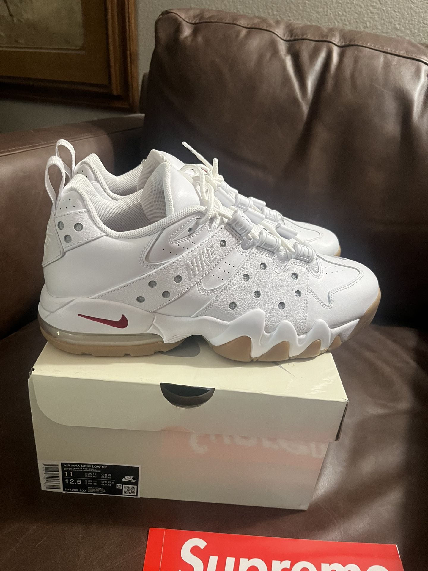 Nike SB X Supreme AIR MAX CB94 LOW SP Sz 11