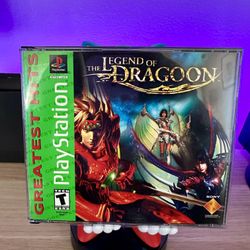 The Legend of Dragoon (Greatest Hits) - PlayStation 1 (PS1) - Complete - NEW Jewel Case