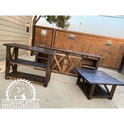 Farmhouse living room set MADE BY ORDER ** PRICE VARIES