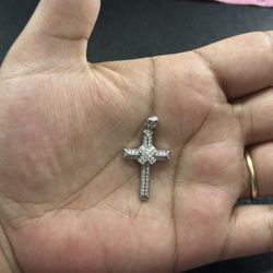 Cross Pendant, 925 Sterling Silver