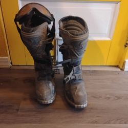 Thor Dirt Bike Racing Boots Size 11