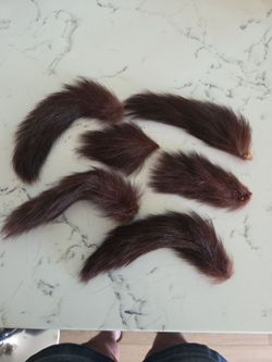 PIECES OF MINK FUR SEE DESCRIPTION