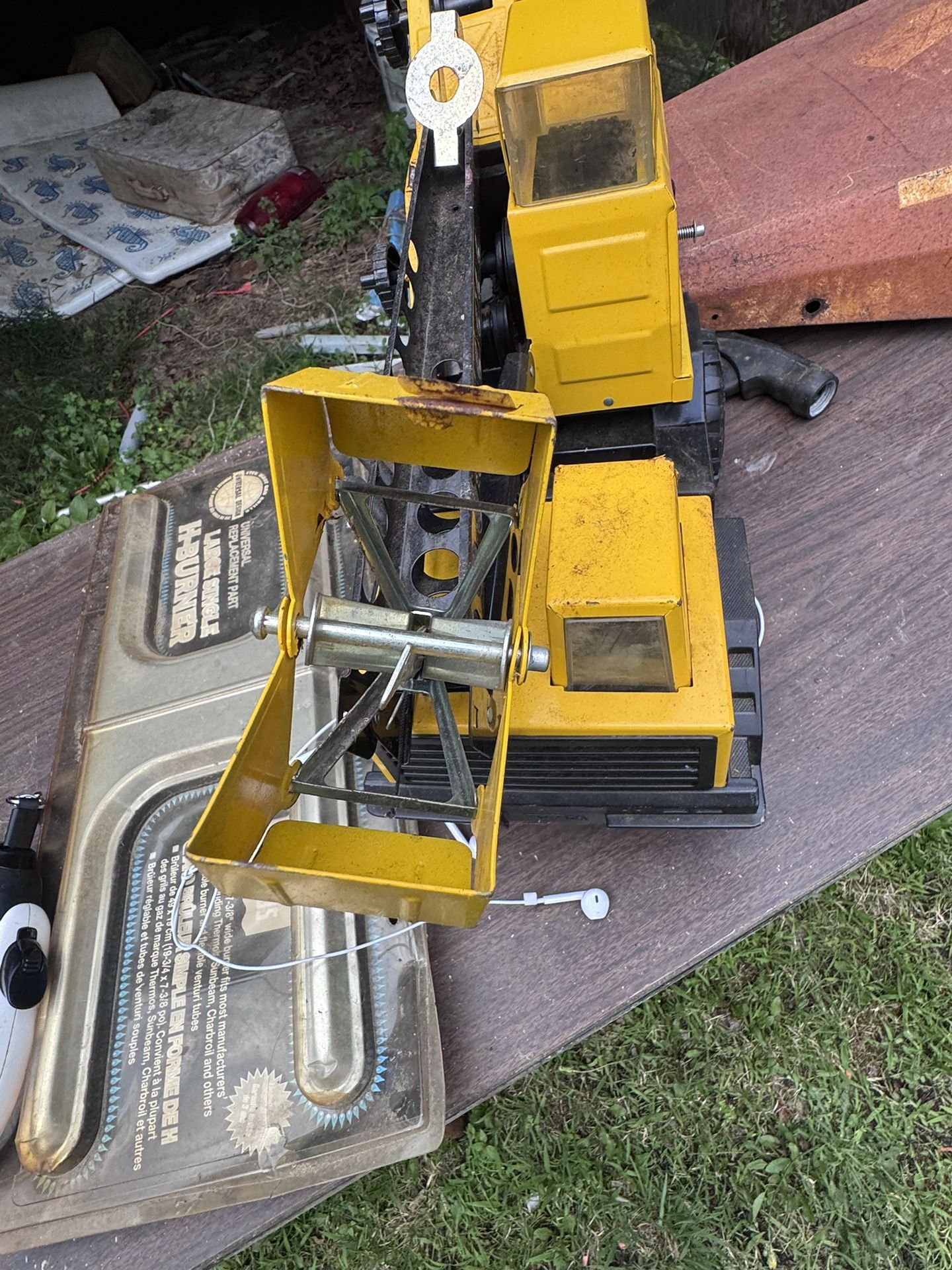 Tonka Turbo-Diesel Crane 1980s