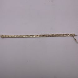 14k, 14.1grams,7inches Mesh Bracelet 