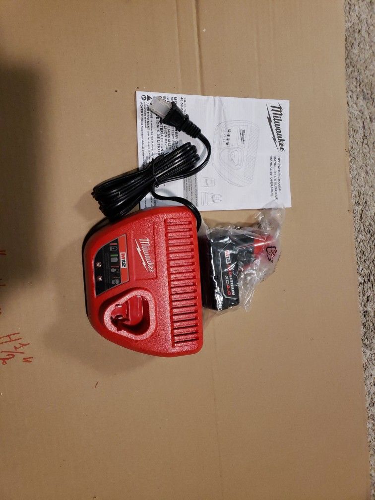 New start kit Milwaukee M12. 