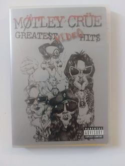 Motley Crue Greatest Video Hits. DVD.