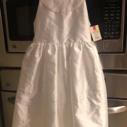 White Girls Dress Small