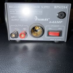 Samlex RPS1204 13.8V DC Regulated Power Supply 4–6 Amp