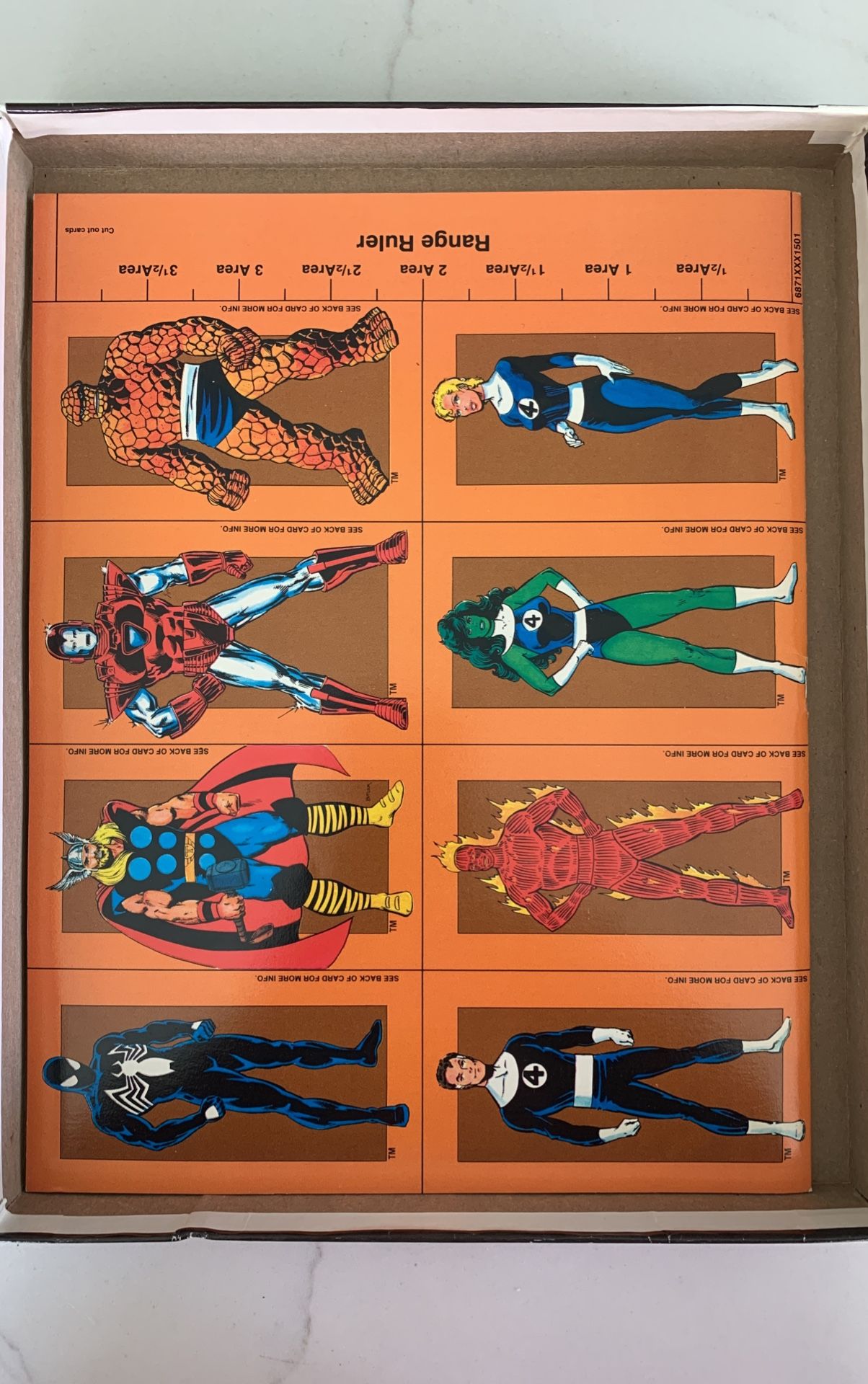 Marvel Super Heroes Advanced Set Vintage