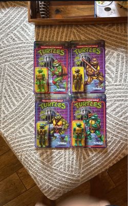 Teenage Mutant Ninja Turtles Super 7 Set Brand NEW!!