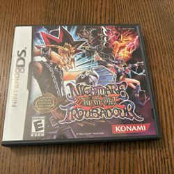 Yu-Gi-Oh:Nightmare Troubadour CIB with manual and 3 limited edition game cards for Nintendo DS