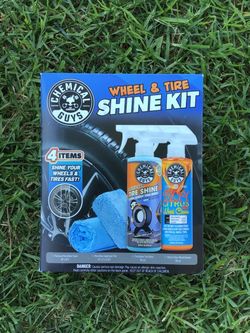 Chemical Guys Tires Wheels Rims Wash Shine Kit