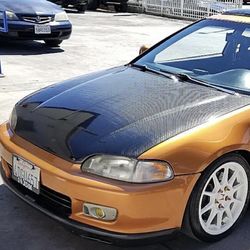 VIS carbon fiber hood Eg