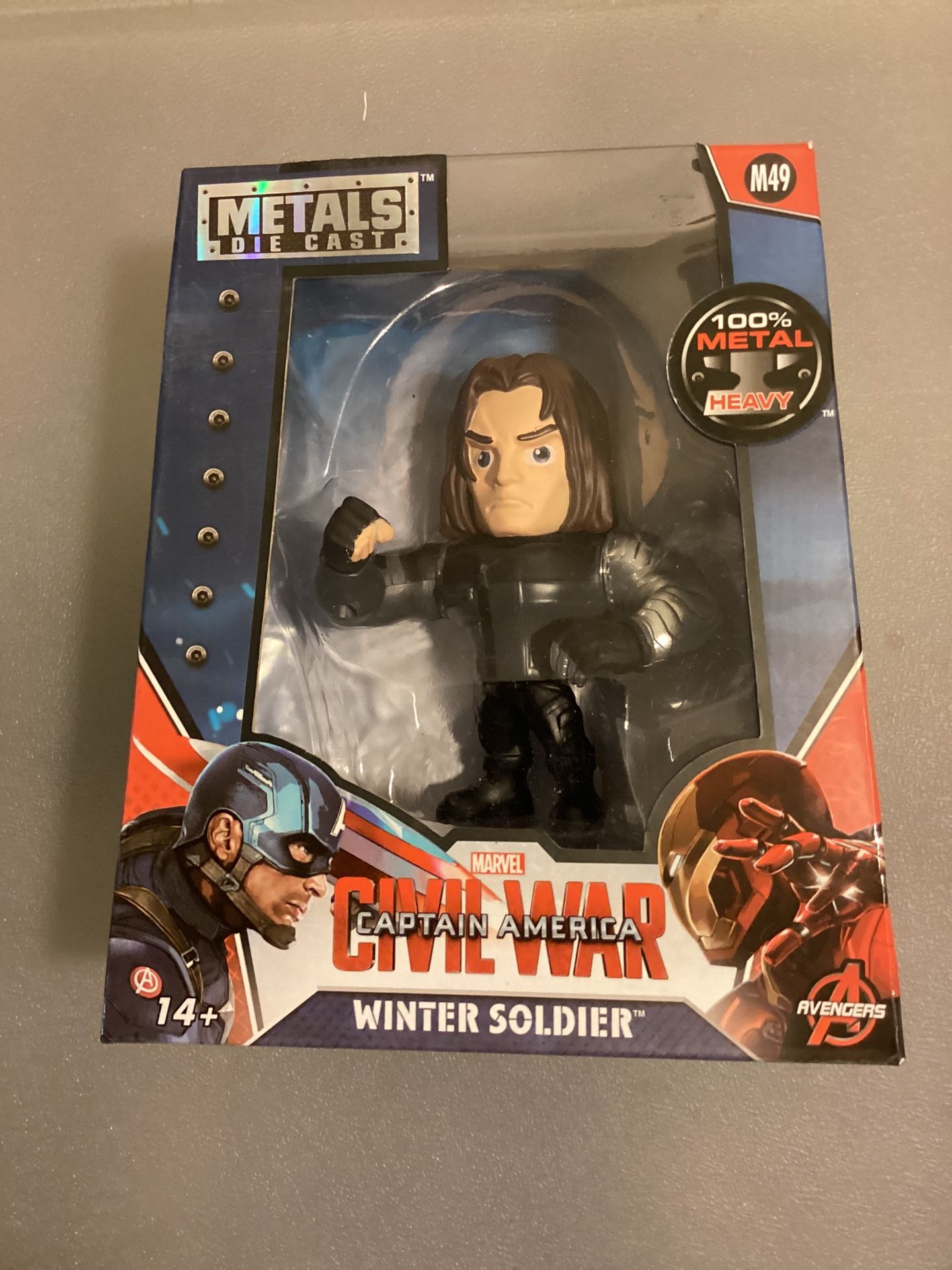 Marvel Metals Die Cast  Civil War WINDER SOLDIER