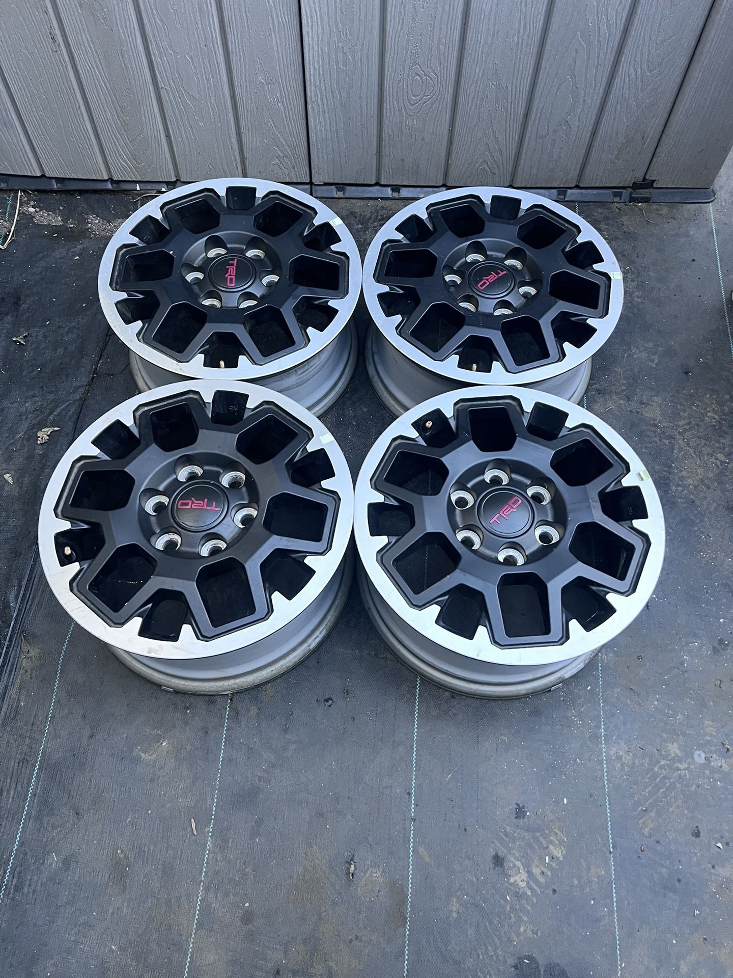 2024 Toyota Tacoma OEM 17β TRD Wheels π
