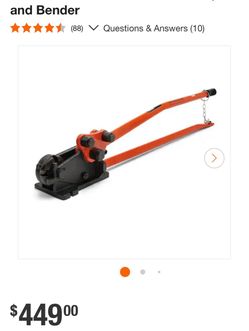 BRAND NEW IN BOX Shop Crescent H.K. Porter 52 in. Rebar Cutter and Bender