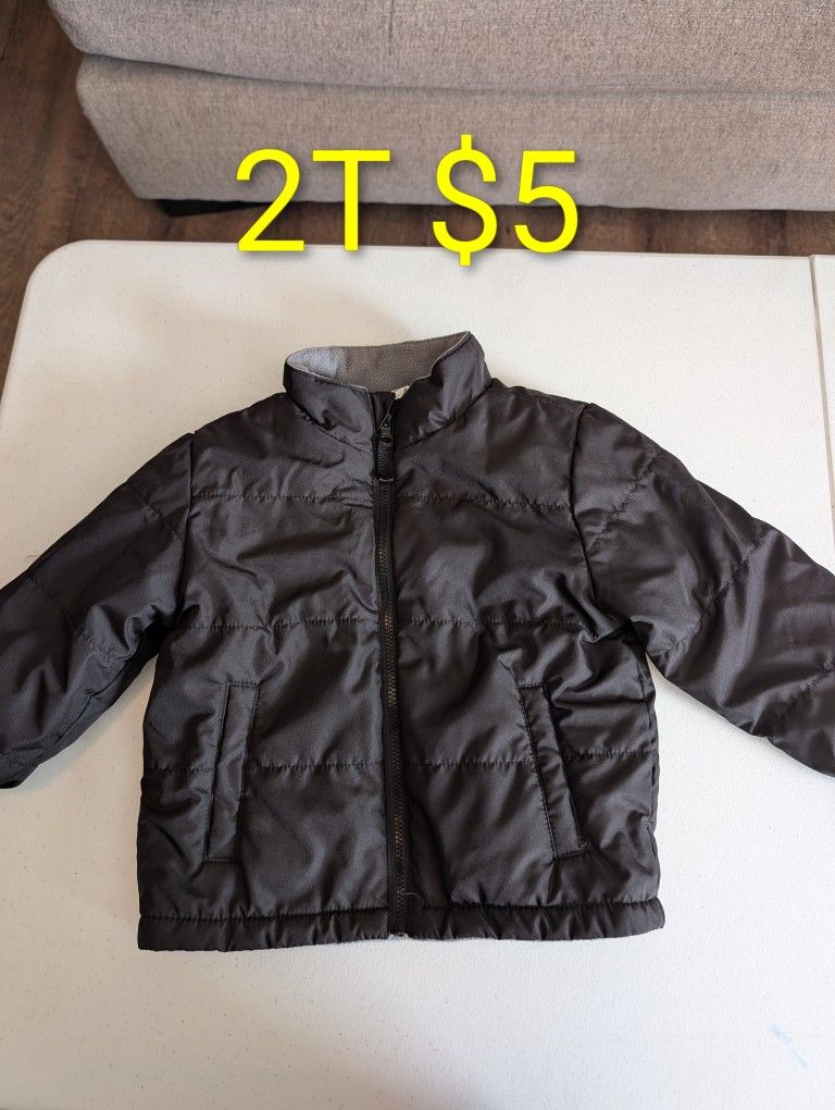 Boys Size 2T Coat 
