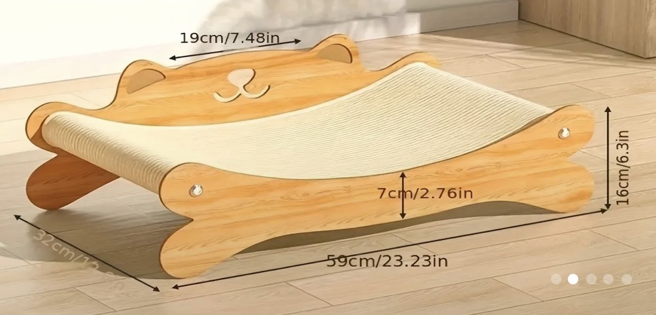 Wooden Cat Bed, Cat hammock sofa bed without balls