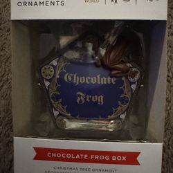 Harry Potter Chocolate Frog Ornament $5