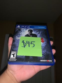 PlayStation 4 & 5 Video Game PS4 PS5 Uncharted 4 A thief’s end Nathan Drake