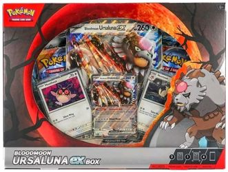 Pokemon TCG with the Bloodmoon Ursaluna ex Box