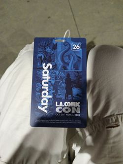 Comic-Con badge