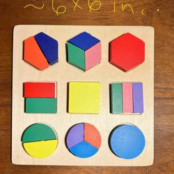 Montessori Puzzle for Toddlers