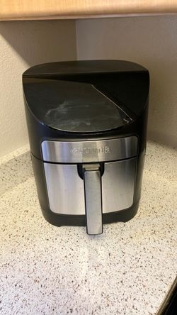 Gourmia Air Fryer Black Stainless Steel USED