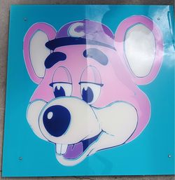 Chuck E Cheese Andy Warhol Phase 4 Wall Art Authentic