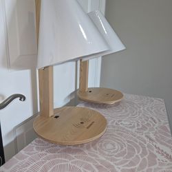 Lamp Set : Wireless Charging Shelf