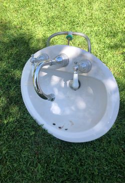 Wash sink for your patio