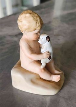 1987 Bessie Pease Gutmann collection figurine chums number H2154